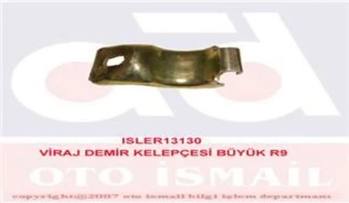 İşler 130 ISLER  Viraj Demir Kelepçesi Büyük R9 ürün görseli 1