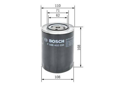 Bosch F026402034 Dizel Filtre ürün görseli 1