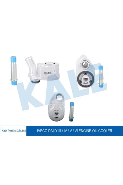 Kale 354340 OTO Radyatör  Yağ Soğutucu  : Daily III / IV / V / VI ürün görseli 1