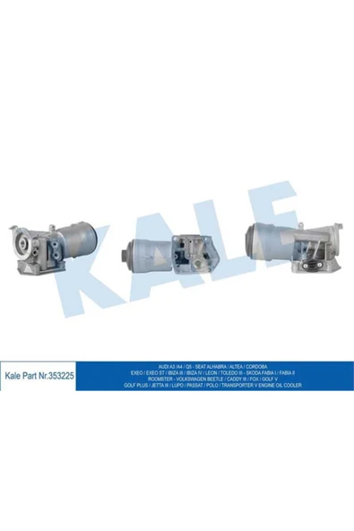 Kale 353225  YAĞ SOĞUTUCU CADDY III GOLF V JETTA III PASSAT T5 A3 ürün görseli 1