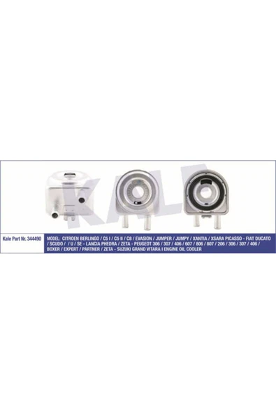 Kale 344490 YAĞ SOĞUTUCUSU SCUDO 00- 2.0 JTD DUCATO 02- 2.0 JTD / 307 00- 2.0 ürün görseli 1