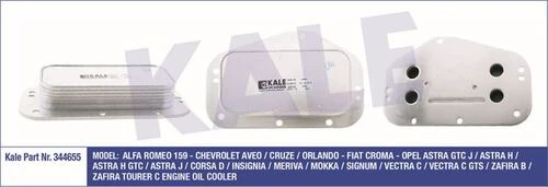 Kale 344655  YAĞ SOĞUTUCUSU CROMA 05- 1.8 16V / ASTRA H 04- 1.6 16 ürün görseli 1