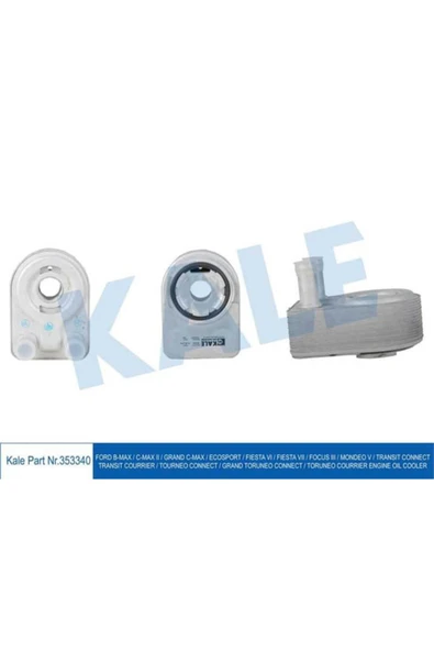 Kale 353340 YAĞ SOĞUTUCU C M AX FIESTA VI VII FOCUS III MONDEO V CONNECT ürün görseli 1