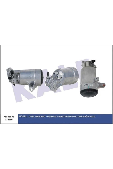 Kale 344685  YAĞ SOĞUTUCUSU MASTER II 01- 2.2 DCI 2.5 DCI / MOVANO ürün görseli 1