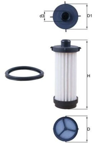 Mahle HX232D -knecht-behr Hx232d Yağ Soğutucu Filtresi Otomatik Şanzıman X156 14 W176 12 18 W246 11 18 C117 13 18 2463772300 2463772300 ürün görseli 1
