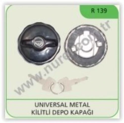 Nurel R139 Depo Kapağı Kilitli Ünıversal ürün görseli 1