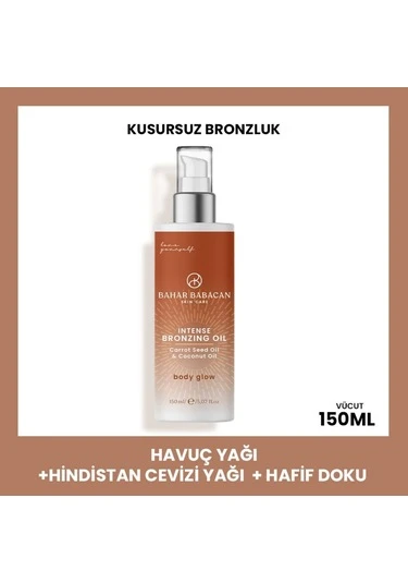 Bahar Babacan Yoğun Bronzlaştırıcı Güneş Yağı 200Ml ürün görseli 1