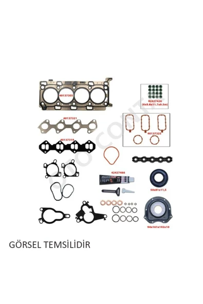 Otoconta 40136503 Takım Conta Keçeli Subap Lastikli Skc Siz Ford Transıt 2.4 Dofa-d2fa-d2fb-h9fa ürün görseli 1