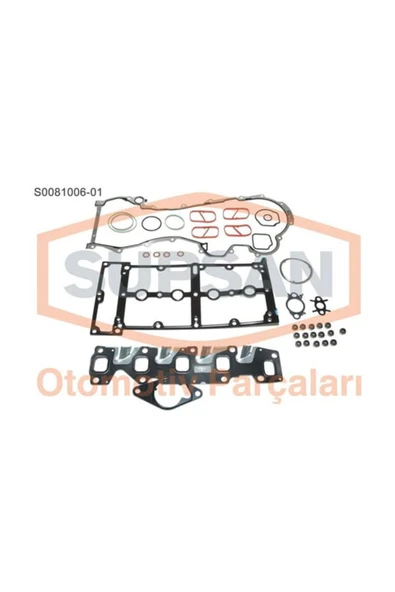 Supsan S0081006 SÜPSAN -01 SÜPSAN MOTOR TAKIM CONTA ÜST SUBAP LASTIKLI SK ürün görseli 1