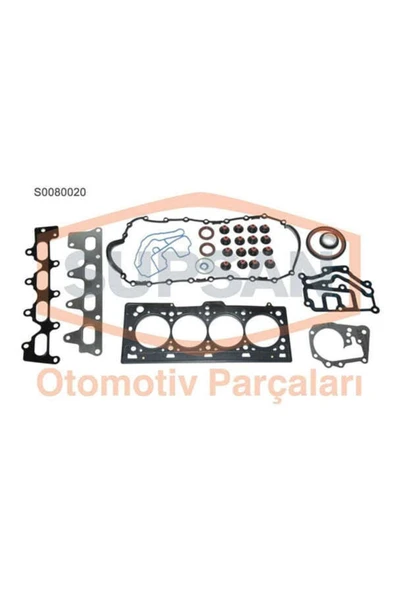 Supsan S0080020 Motor Takım Conta Clıo Iı Iıı Megane I Iı Megane Iıı 04- Laguna I Iı Scenic Iı Iıı G ürün görseli 1