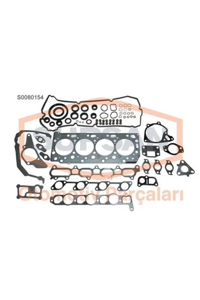 Supsan S0080154 SÜPSAN  SÜPSAN MOTOR TAKIM CONTA PRIMERA 1.6 16V ENG. QG1 ürün görseli 1