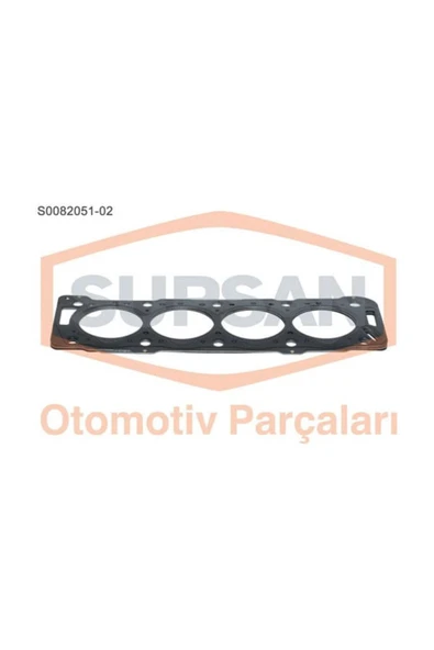 Supsan S0082051 SÜPSAN -02 SÜPSAN SİLİNDİR KAPAK CONTASI 2 DELİK SCUDO / ürün görseli 1