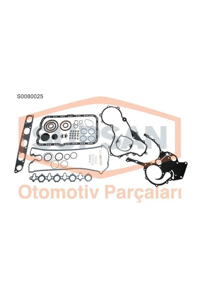 Supsan S0080025 Motor Takım Conta Renault Master 2.5 Dci 16v (ENG. G9U) Vr Keçeli, Supap Lastikli - Skc'siz ürün görseli 1