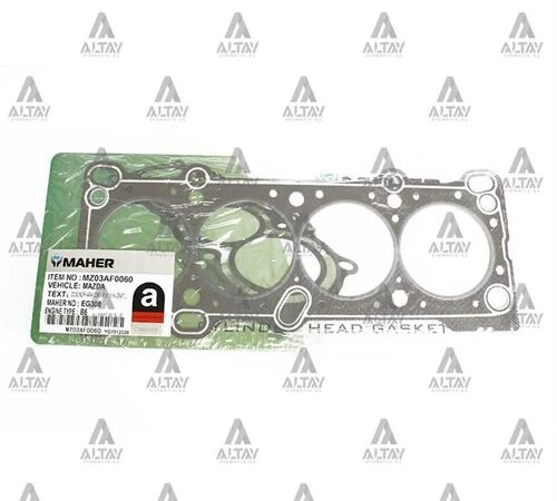 Maher 03027  Silindir Kapak Contası 323 90-96 1.6 16V B6 Grafitli ürün görseli 1