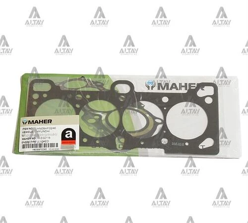Maher 03038  Silindir Kapak Contası Accent 03-06 Era 06-11 Elantra 01-07 1.6 Çelik ürün görseli 1