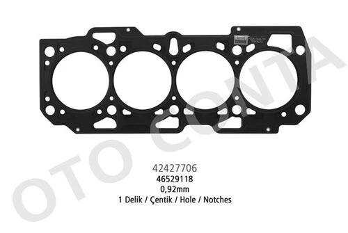Otoconta 42427706 OTO CONTA  SİLİNDİR KAPAK CONTASI 1 DELİK DOBLO 1.9D ÇELI ürün görseli 1