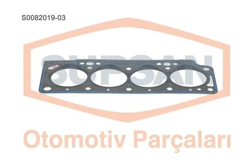 Supsan S0082019 SÜPSAN -03 SÜPSAN SİLİNDİR KAPAK CONTASI 3 DELİK KANGOO M ürün görseli 1