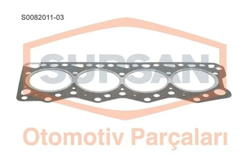Supsan S0082011 SÜPSAN -03 SÜPSAN SİLİNDİR KAPAK CONTASI 3 DELİK DUCATO / ürün görseli 1