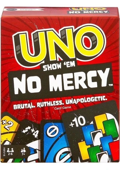 Uno No Mercy Kartlar HWV18 Lisanslı Ürün ürün görseli 1