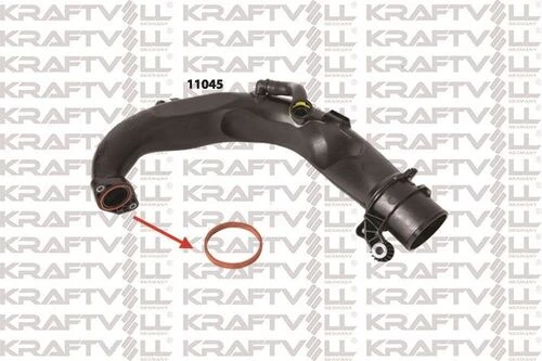Kraftvoll 10031577  Turbo Borusu Contası Duster-lodgy-sandero-logan-juke-latitude-qashqai 1.5 Dcı 140797120r ürün görseli 1