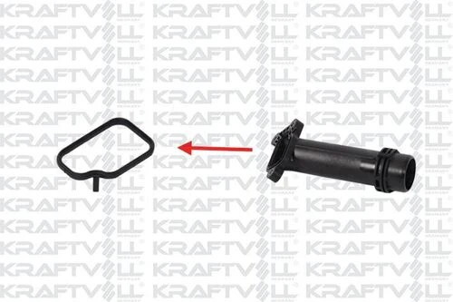 Kraftvoll 10034080  Su Borusu Contası Bmw X1 X3 X4 X5 X6 Mini R55 R56 R57 R58 R59 R60 R60 11127810712 ürün görseli 1