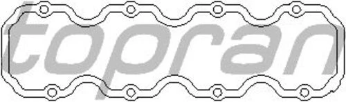 Topran 201220001  Üst Kapak Contası (Opel: Astra F - Vectra A - 2.0 C20Ne 1.8 C18Nz) ürün görseli 1