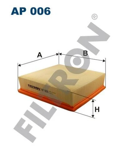 FTR AP006 Fıltron Ap006 Hava Filtresi Seat Terra 1.4 D 48Hp (90-95) Jaguar Xj40×300 Volvo 240 ürün görseli 1