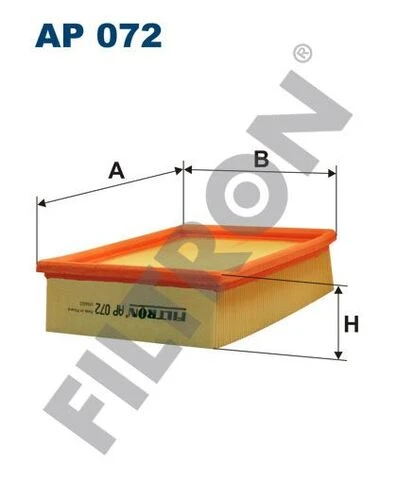 FTR AP072 FILTRON  Hava Filtresi Combo 1.7 Dizel Corsa B 93-00 ürün görseli 1
