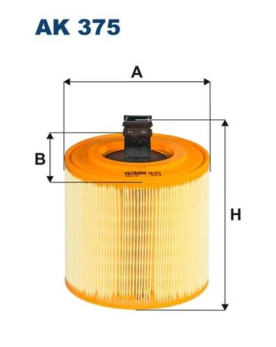 FTR AK375 Fıltron Ak375 Hava Filtresi Astra K 1.0-1.4-1.6 15- ürün görseli 1