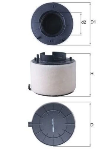 Mahle LX4249 -knecht-behr Lx4249 Hava Filtresi 8k0133843l 8k0133843l ürün görseli 1