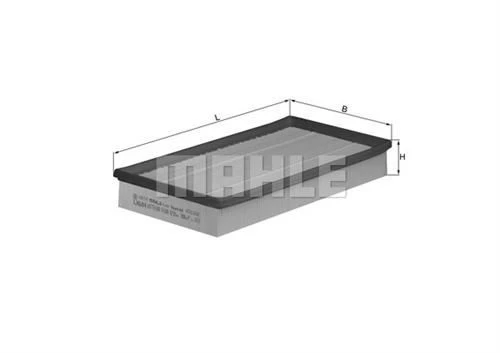 Mahle LX684 KNECHT  HAVA FİLTRESİ GOLF IV  BORA / A3 TT / TOLEDO II LEON ürün görseli 1