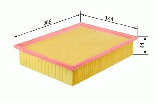 Sardes SA2223 Hava Filtresi Rio 00-05 1.3 1.5 ürün görseli 1