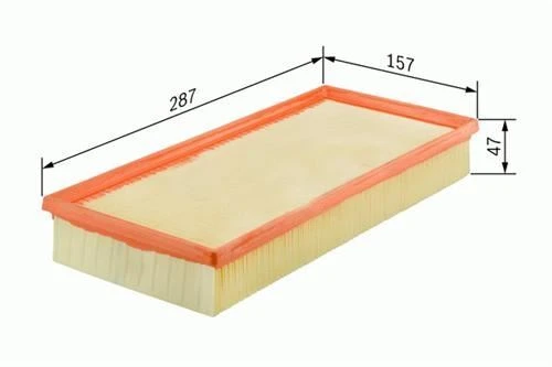 Sardes SA2458 Sa2458 Hava Filtresı Ka 02- ürün görseli 1