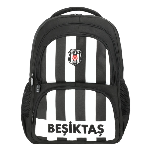 Beşiktaş Çocuk Beşiktaş Baskılı Lisanslı 4 Bölmeli Fermuarlı Okul Sırt Çantası 25339 ürün görseli 1