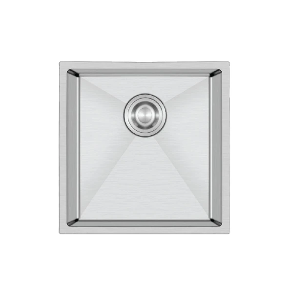 Crauf Stella 4444 Inox 40x40 El Yapımı Paslanmaz Çelik Mutfak Eviyesi ürün görseli 1
