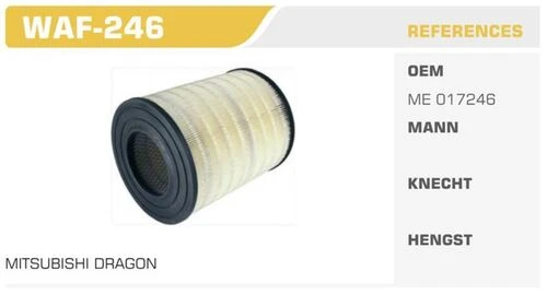Winkel WAF -246  HAVA FİLTRESİ CANTER 659-TURBO ürün görseli 1