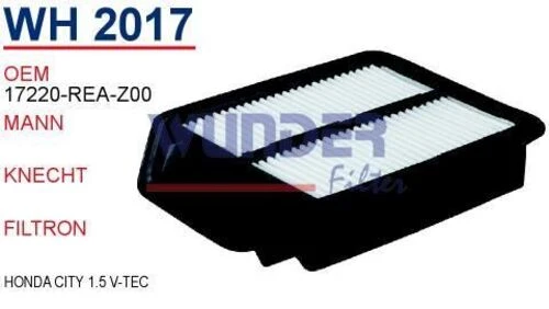 Wunder WH2017 Wh2017 Hava Filtresi - Honda City 540129183 ürün görseli 1