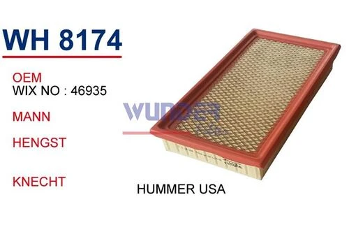 Wunder WH8174 HAVA  FİLTRESİ - FORD EXPLORER 2011-2017 - FUSION 2 ürün görseli 1