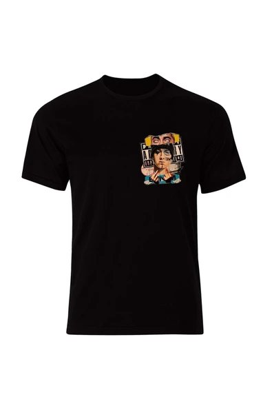 fame-stoned Eminem - Hip Hop - Rap Baskılı Unisex Tshirt ürün görseli 1