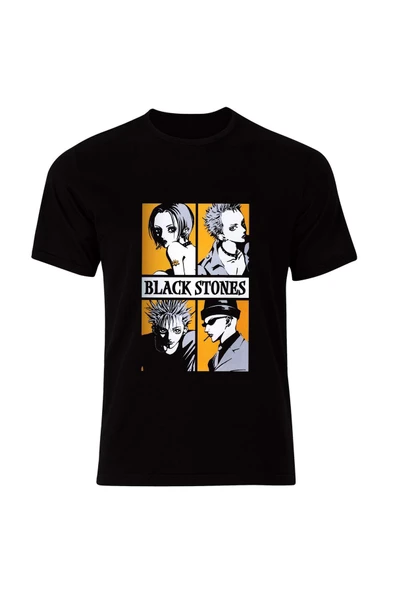 fame-stoned Black Stones - Nana Anime Baskılı Tshirt ürün görseli 1