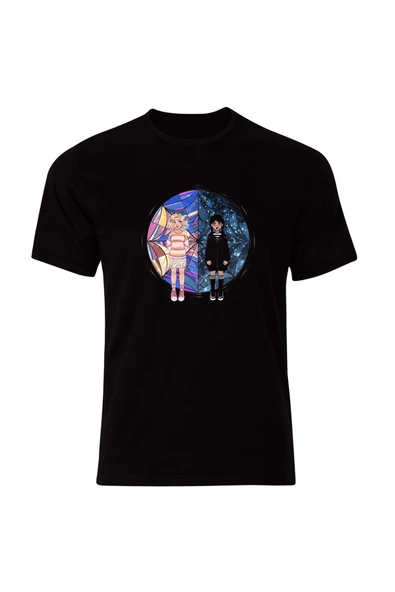 fame-stoned Wednesday Baskılı Özel Tasarım Unısex Tshirt ürün görseli 1