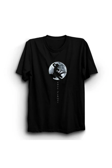 fame-stoned Attack On Titan Anime Baskılı Tshirt ürün görseli 1
