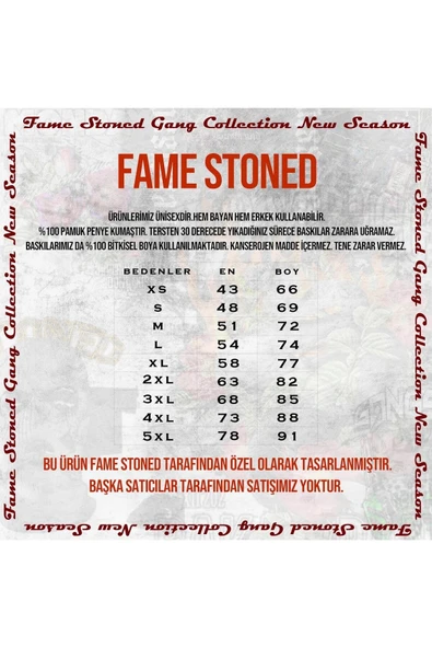 fame-stoned Toxıc Baskılı Tshirt - Resim 2
