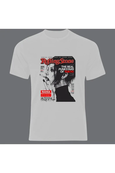 fame-stoned Black Stones - Nana Anime Baskılı Tshirt ürün görseli 1