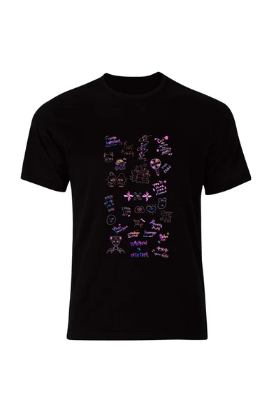 fame-stoned Txt Kpop Müzik Grubu Baskılı Unisex %100 Pamuk T-shirt (YEONJUN,SOOBİN,BEOMGYU,TAEHYUN,HUENİNG KAİ) ürün görseli 1