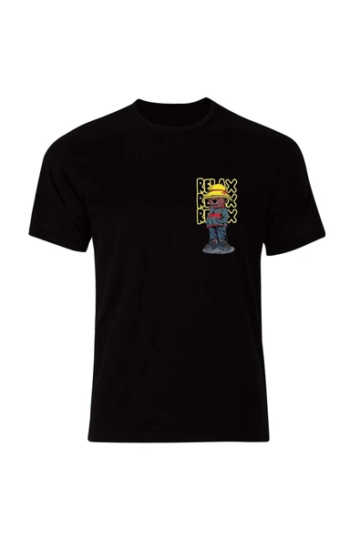 fame-stoned Relax - Rahat Sevimli Ayıcık Baskılı Özel Tasarım Unisex ürün görseli 1