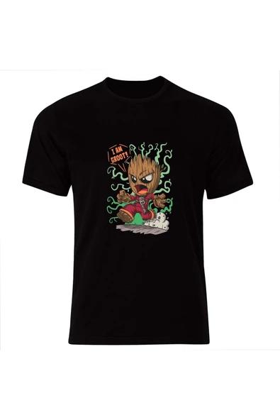 fame-stoned Groot Baskılı Tshirt ürün görseli 1