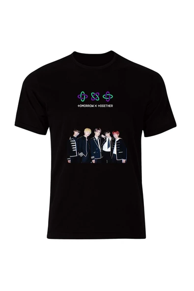 fame-stoned Txt Kpop Müzik Grubu Baskılı Unisex %100 Pamuk T-shirt (YEONJUN,SOOBİN,BEOMGYU,TAEHYUN,HUENİNG KAİ) ürün görseli 1
