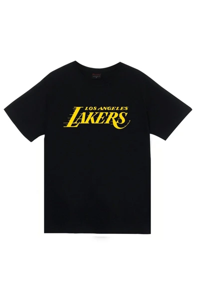 fame-stoned Lebron James Baskılı Unisex %100 Pamuk Siyah T-shirt ürün görseli 1