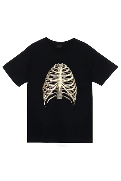fame-stoned Iskelet Baskılı T-shirt ürün görseli 1